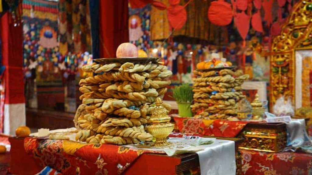 Losar Festival Of Tibetians
