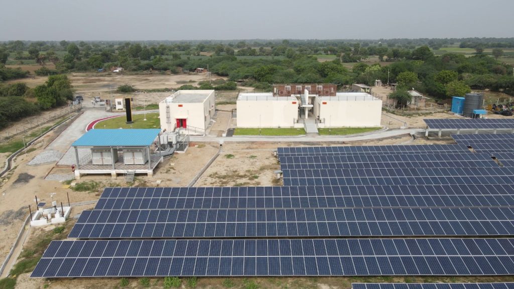 First Solar Powered Village