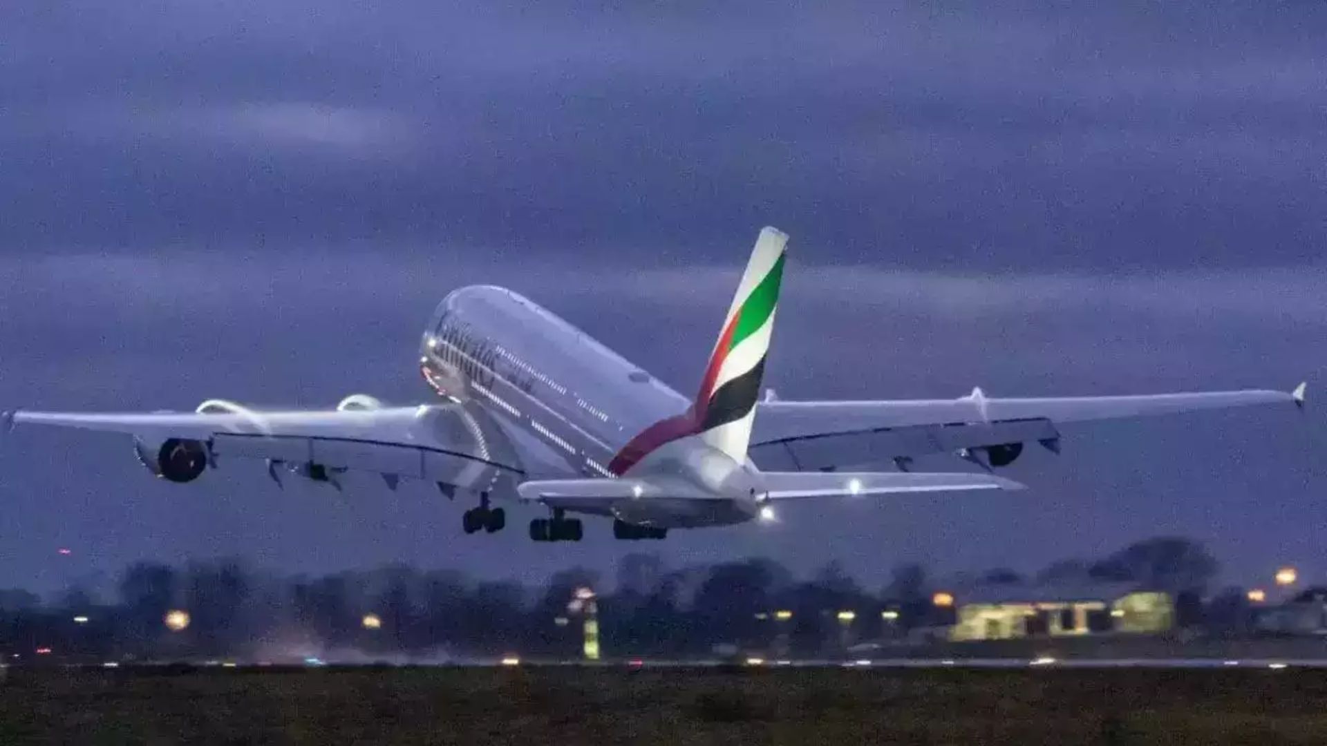 Emirates landed same place
