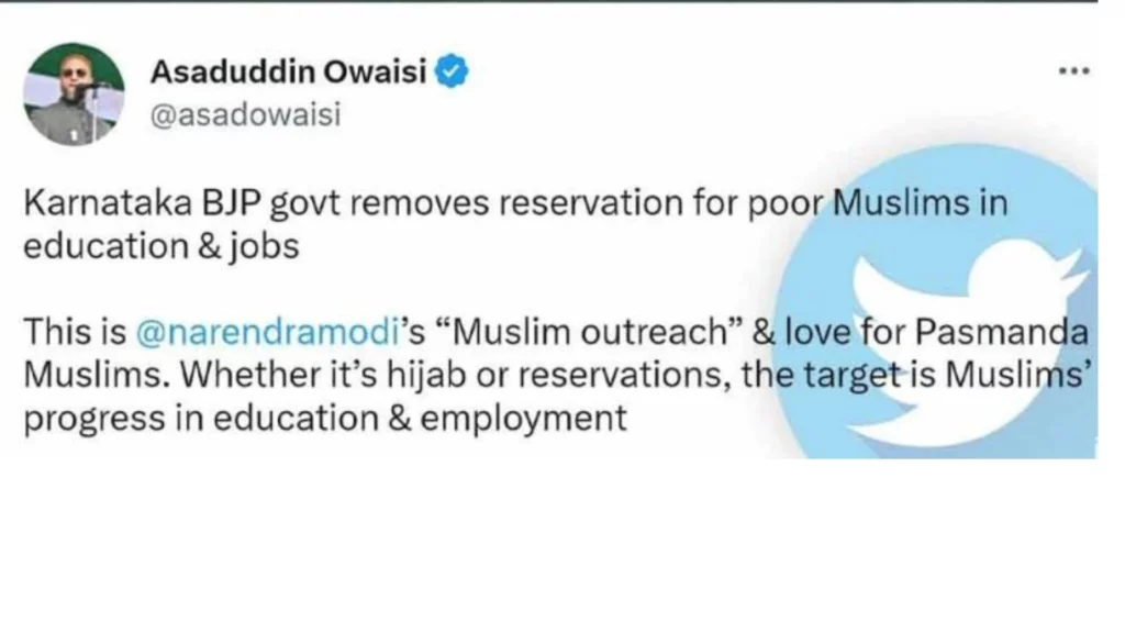 Asaduddin Owaisi slams BJP