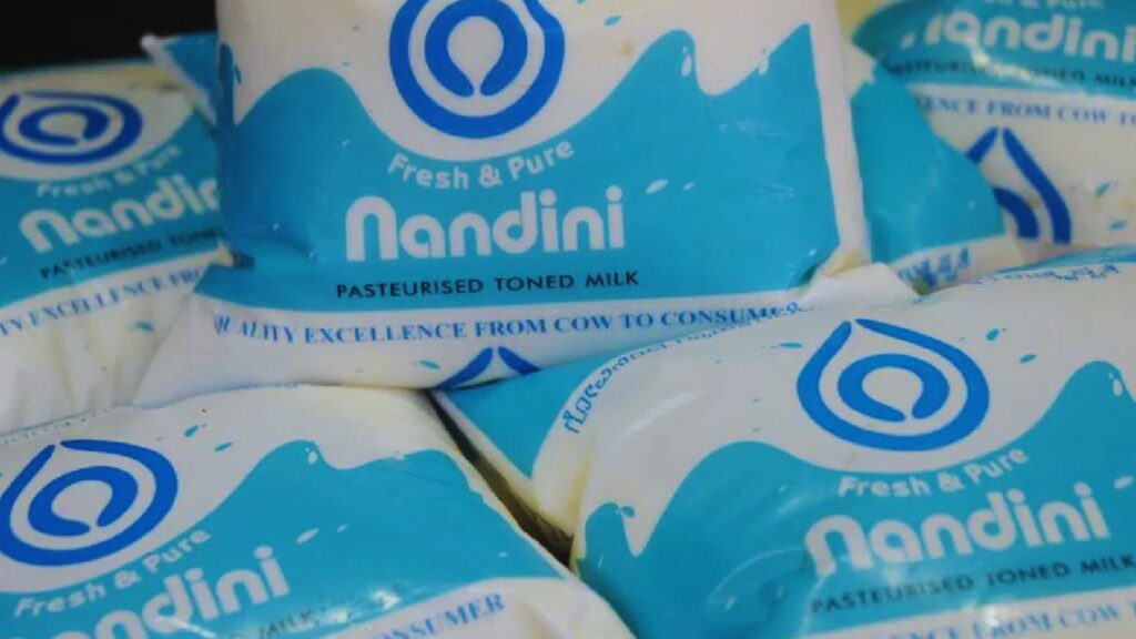 about Nandini milk price