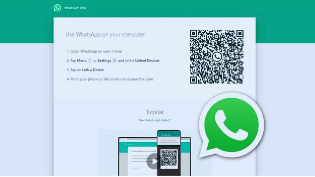 WhatsApp web mobile number
