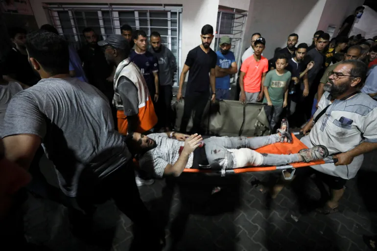 Israel-Hamas war - Gaza Hospital