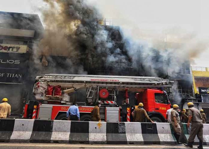fire accident in Koramangala