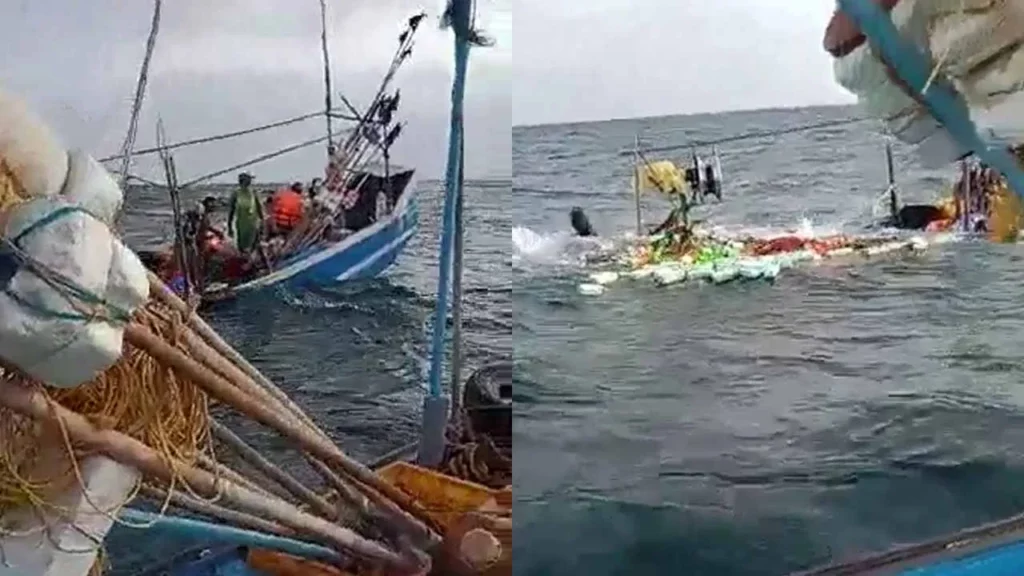 Arabian sea boat tragedy